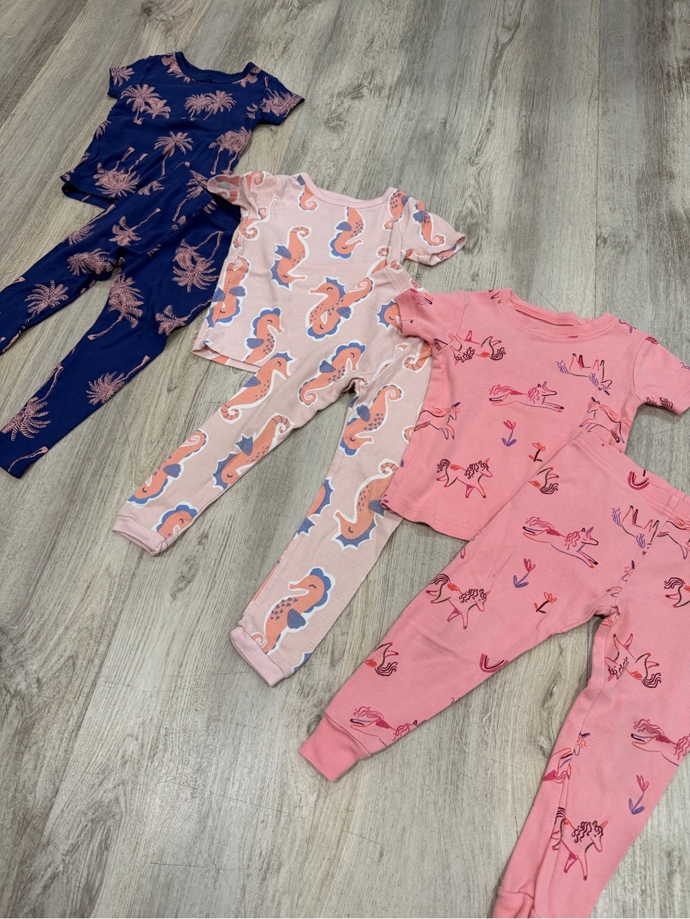Bundle of three pajamas carters